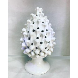 Pigna h 30 traforata lampada
