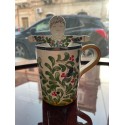 Tazza con bambolina strizza bustina da tè